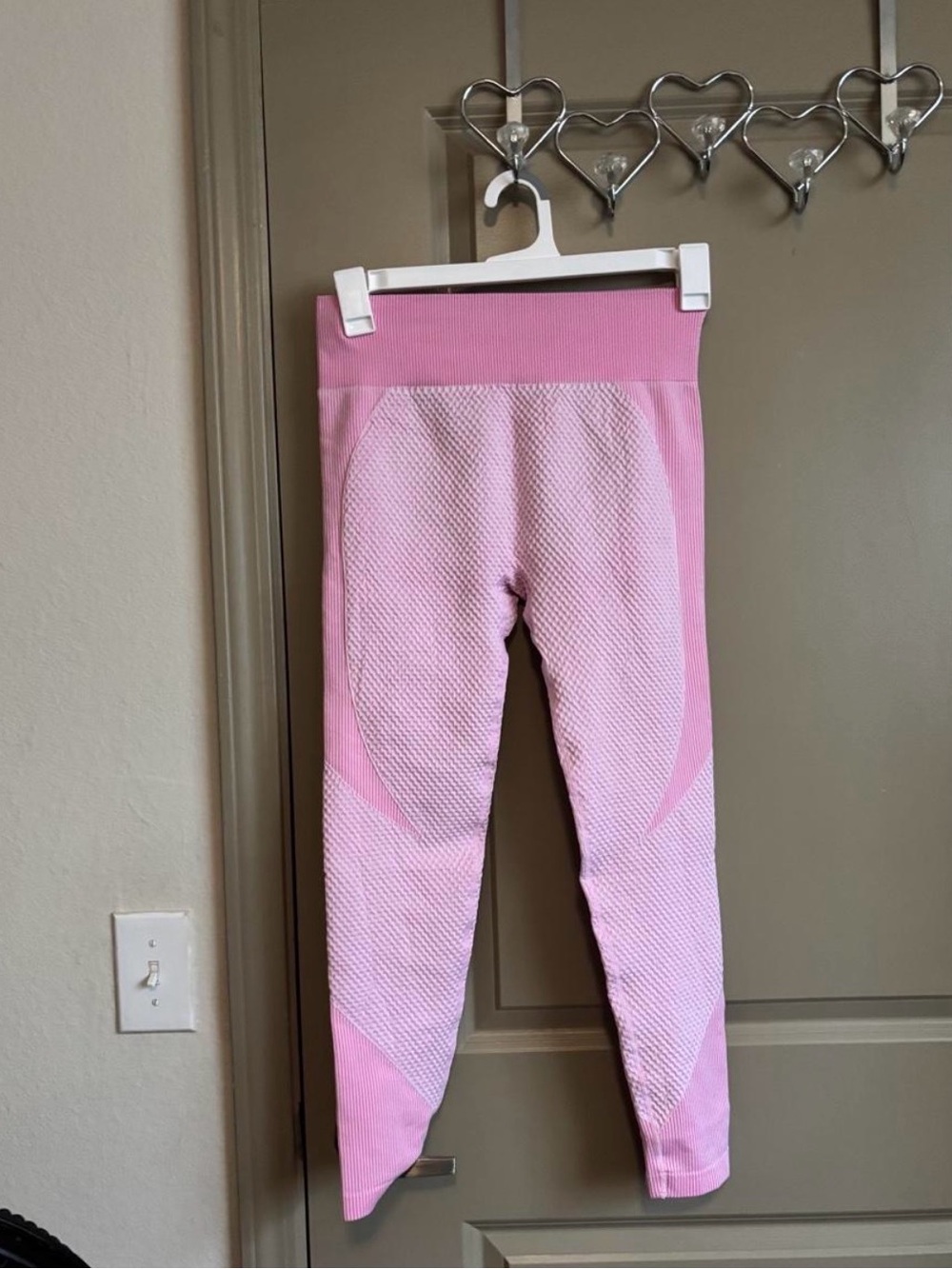 Women’s XXL Pink Seamless Active Leggings
